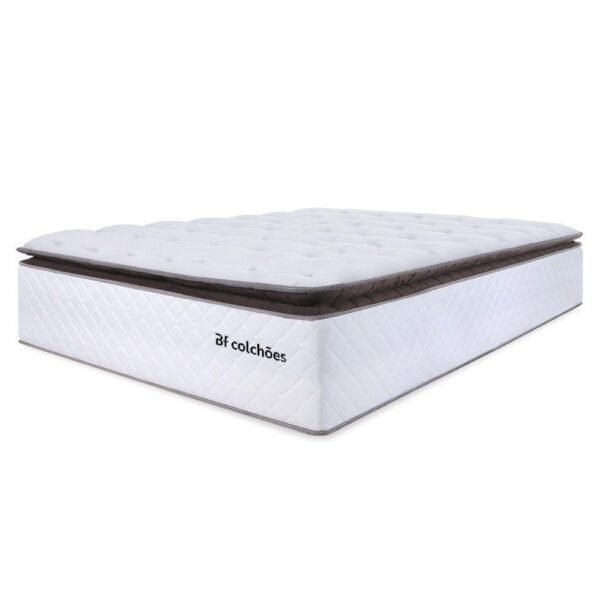 Colchão Queen Molas Ensacadas Alto 158x198cm Premium Sleep bf Colchões