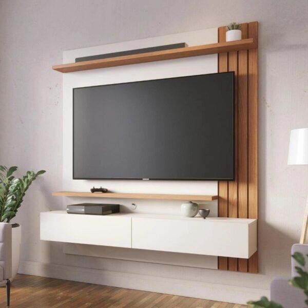 Estante Home para TV até 65 Polegadas 2 Portas Juriti 1.5 Colibri